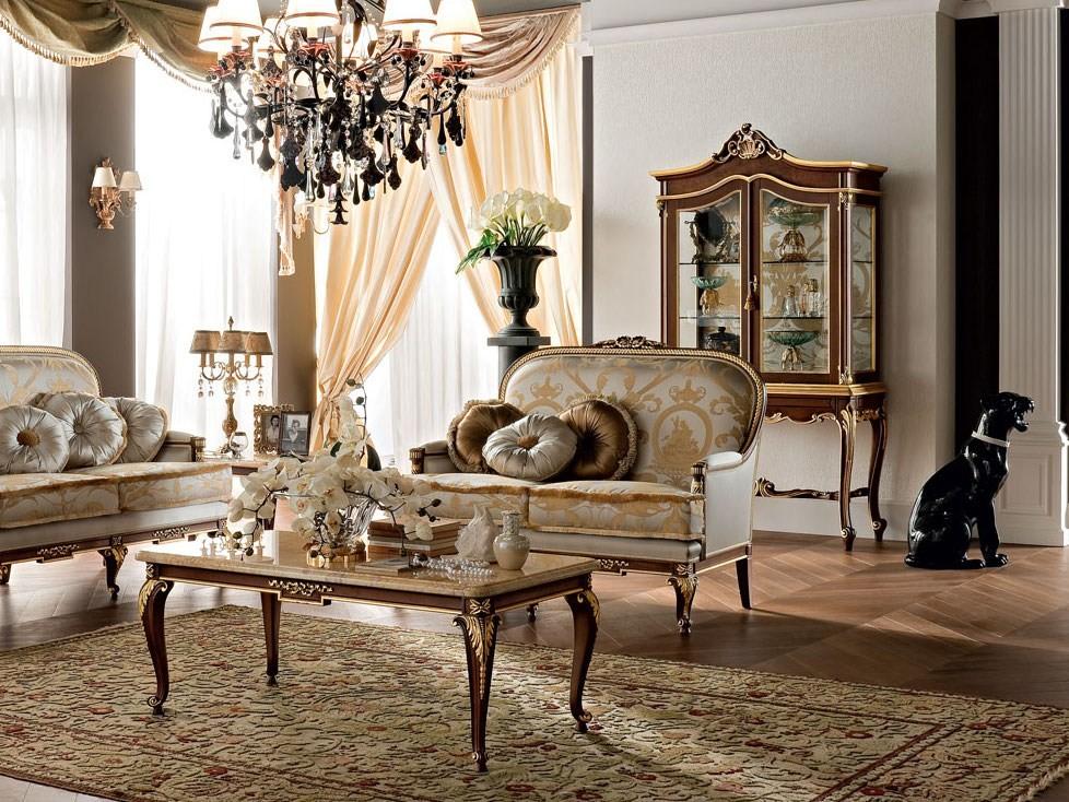 12621 Low rectangular coffee table