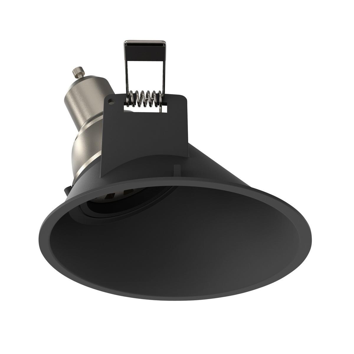 MINIMA 25 LED square ceiling zinc spotlight