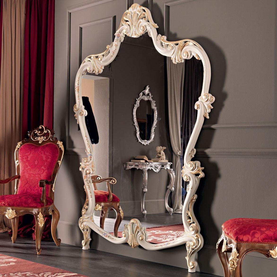 11624 Wall-mounted framed mirror
