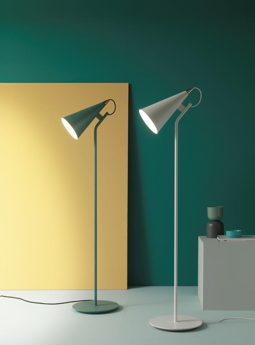 JEENA LED adjustable iron floor lamp