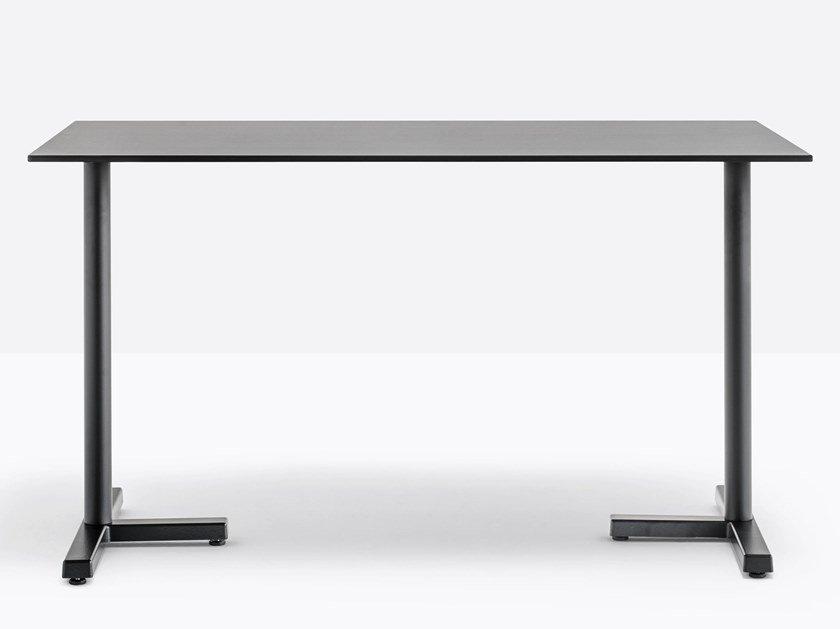 BOLD 4759 Rectangular powder coated steel table