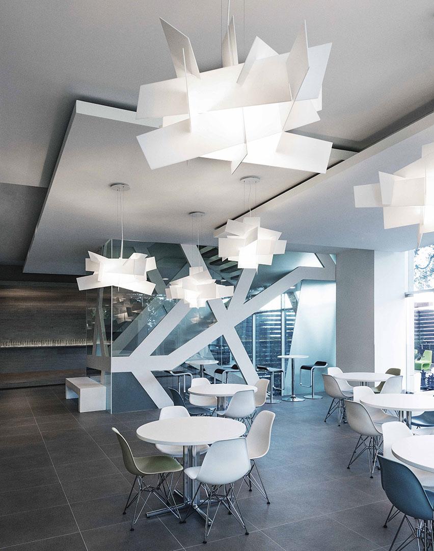 BIG BANG Acrylic pendant lamp