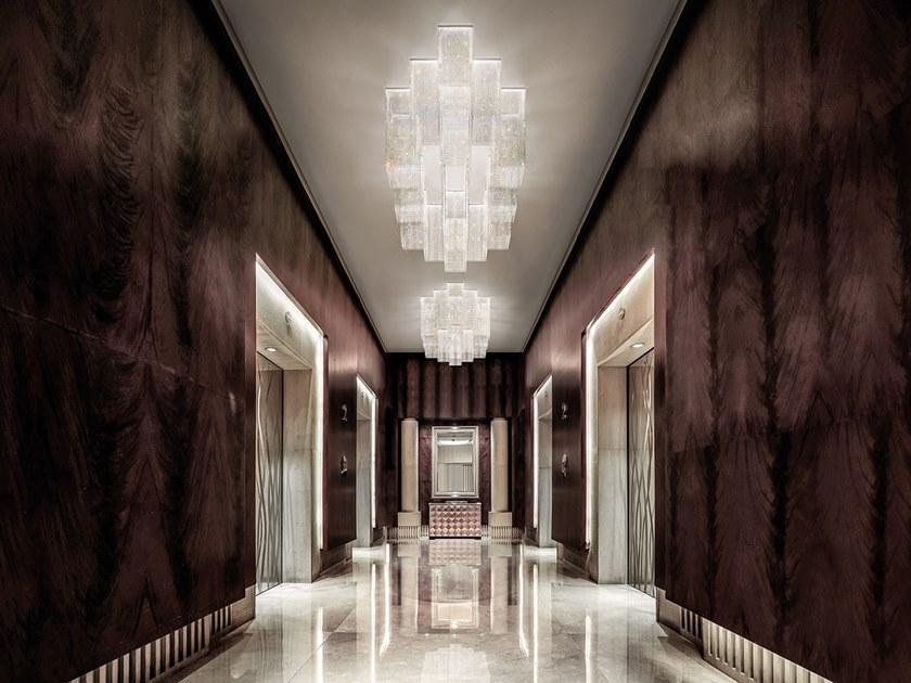 GALASSIA M1 TPL LED modular crystal ceiling lamp