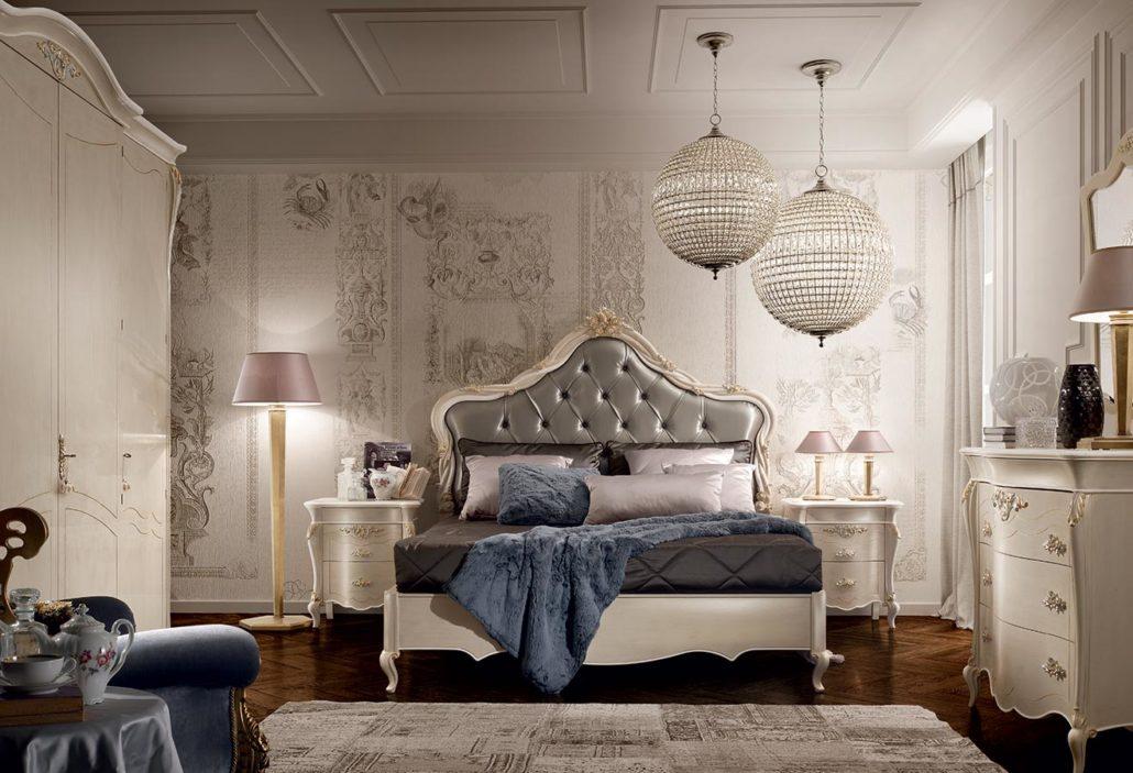 CERTOSA Solid wood bedroom set in a classic style