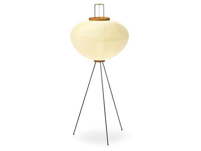 AKARI 10A Japanese paper floor lamp