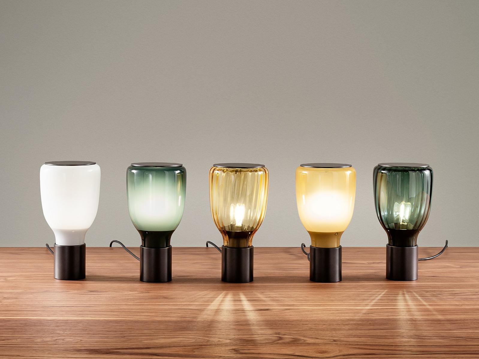 ACQUERELLI Blown glass table lamp