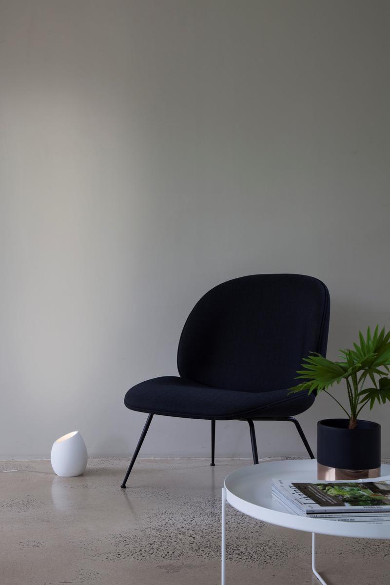 LIMINA LED plaster table lamp
