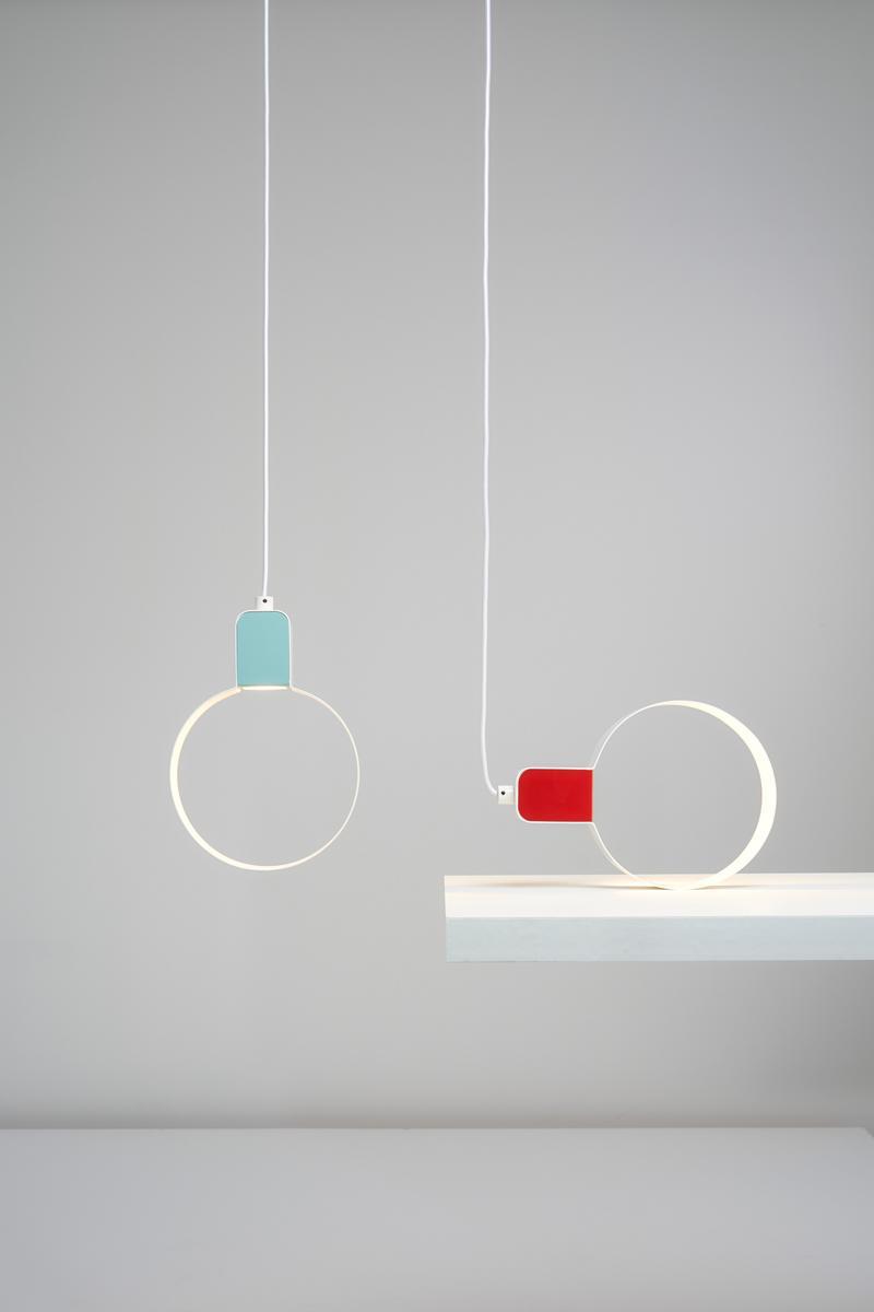 SONOLUCE Direct light plate pendant lamp