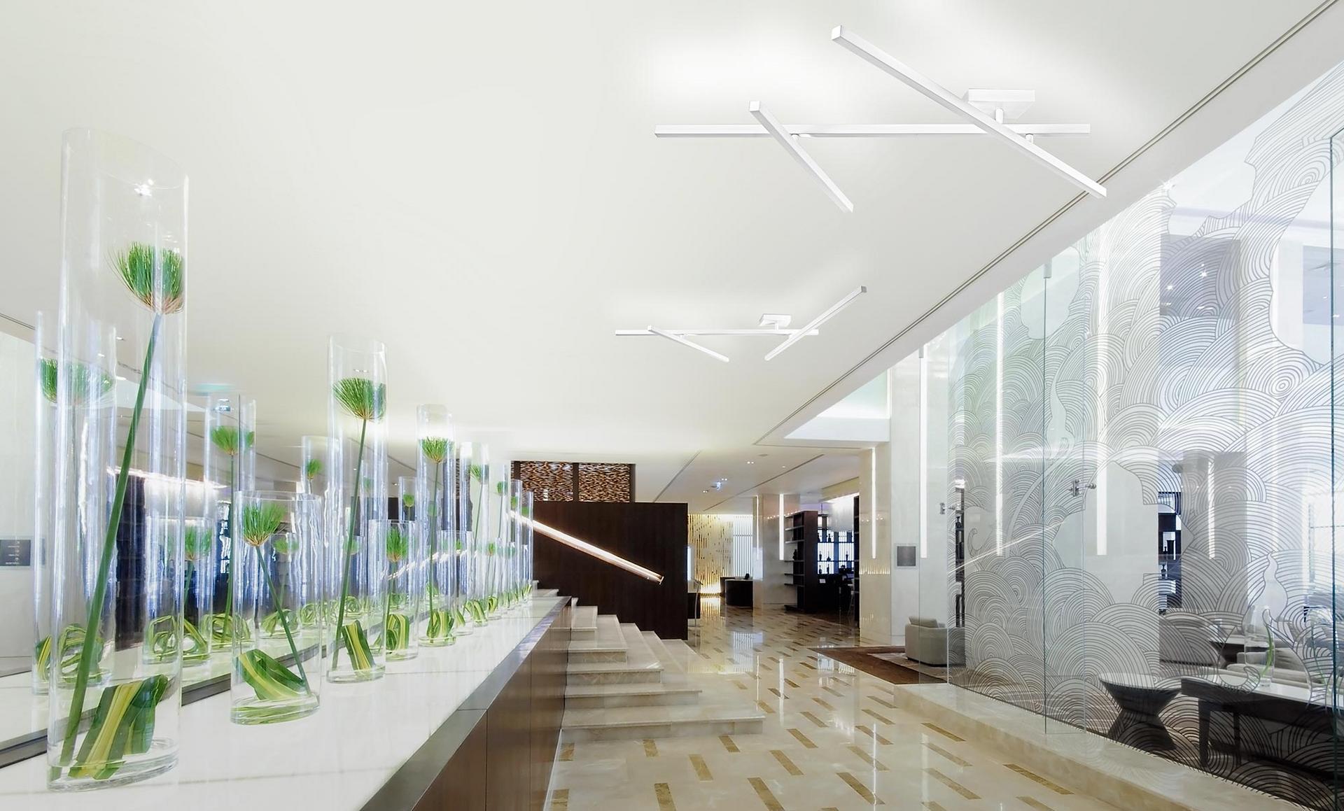 CARMEN LED adjustable metal ceiling lamp