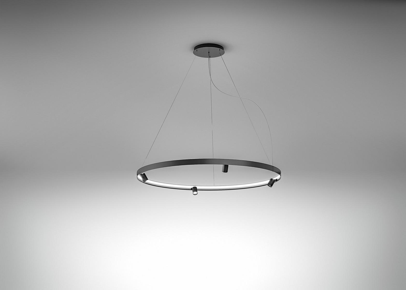 ARENA LED extruded aluminium pendant lamp