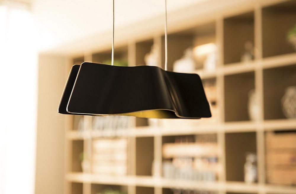 WAVE Steel pendant lamp in a contemporary style