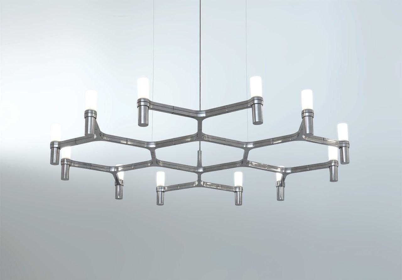 CROWN PLANA MINOR Die cast aluminium pendant lamp