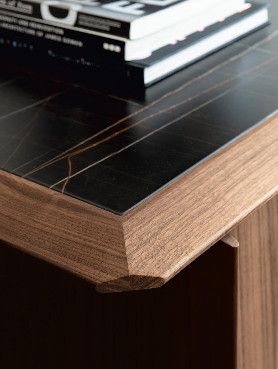TAMOK Walnut sideboard with doors