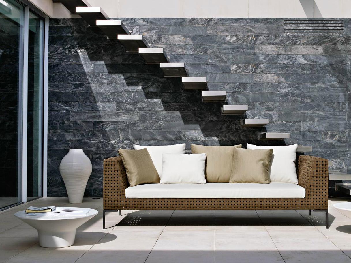 CHARLES OUTDOOR Polypropylene sofa