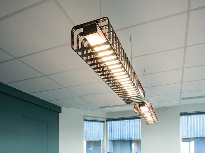 SPINE Aluminium pendant lamp