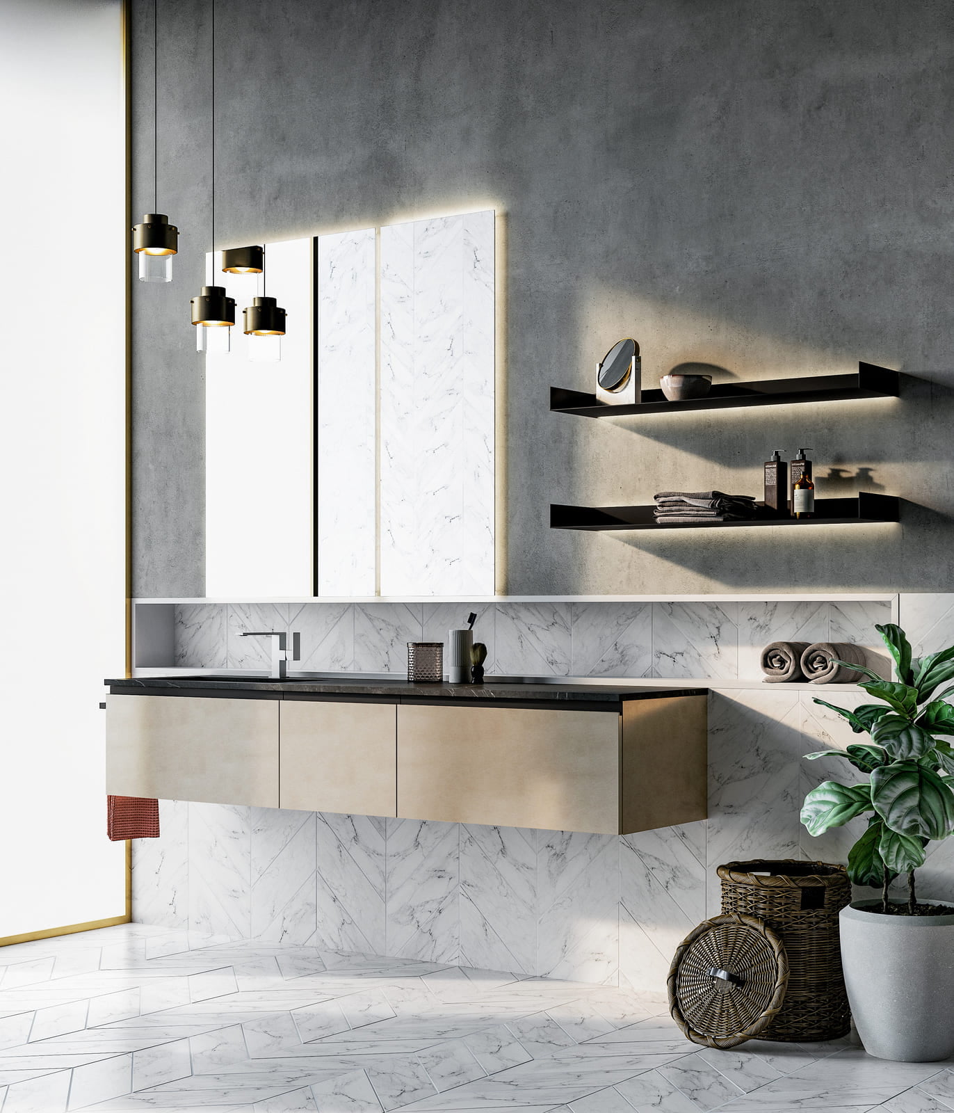 GOLA UP Ceramic bathroom