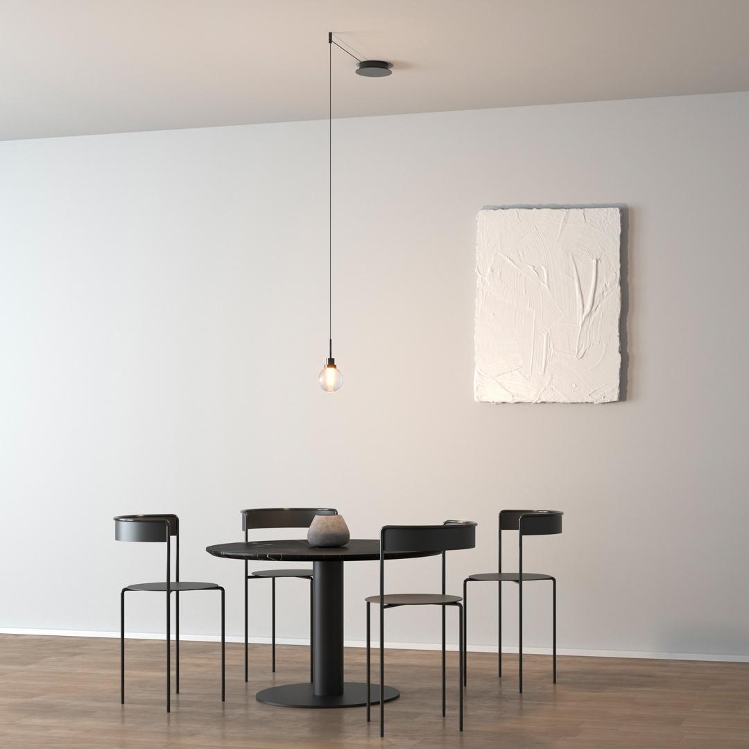 ALASKA BIG LED glass pendant lamp