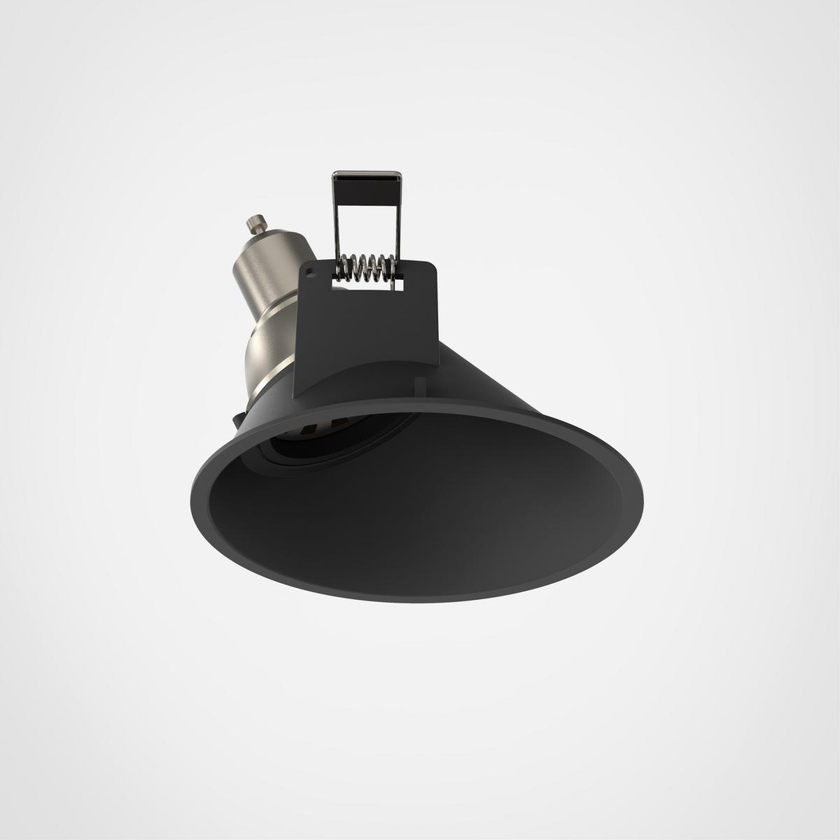 MINIMA 25 LED square ceiling zinc spotlight