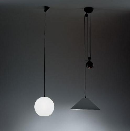 AGGREGATO SFERA Direct light halogen pendant lamp