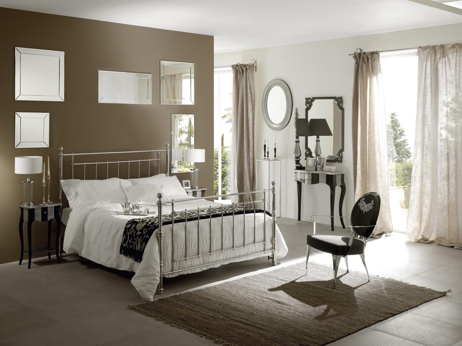 INGLESE Brass double bed