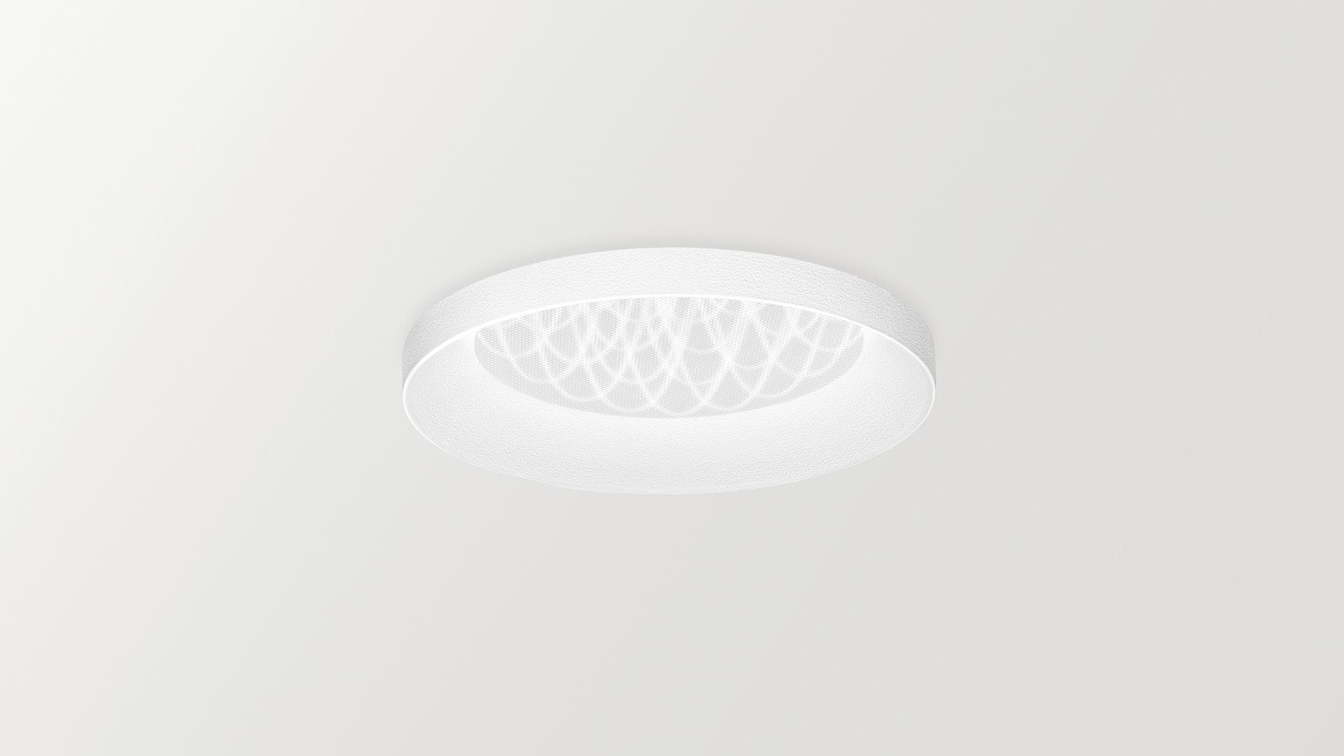 STRAM MINI PRISMATIC Recessed LED ceiling lamp