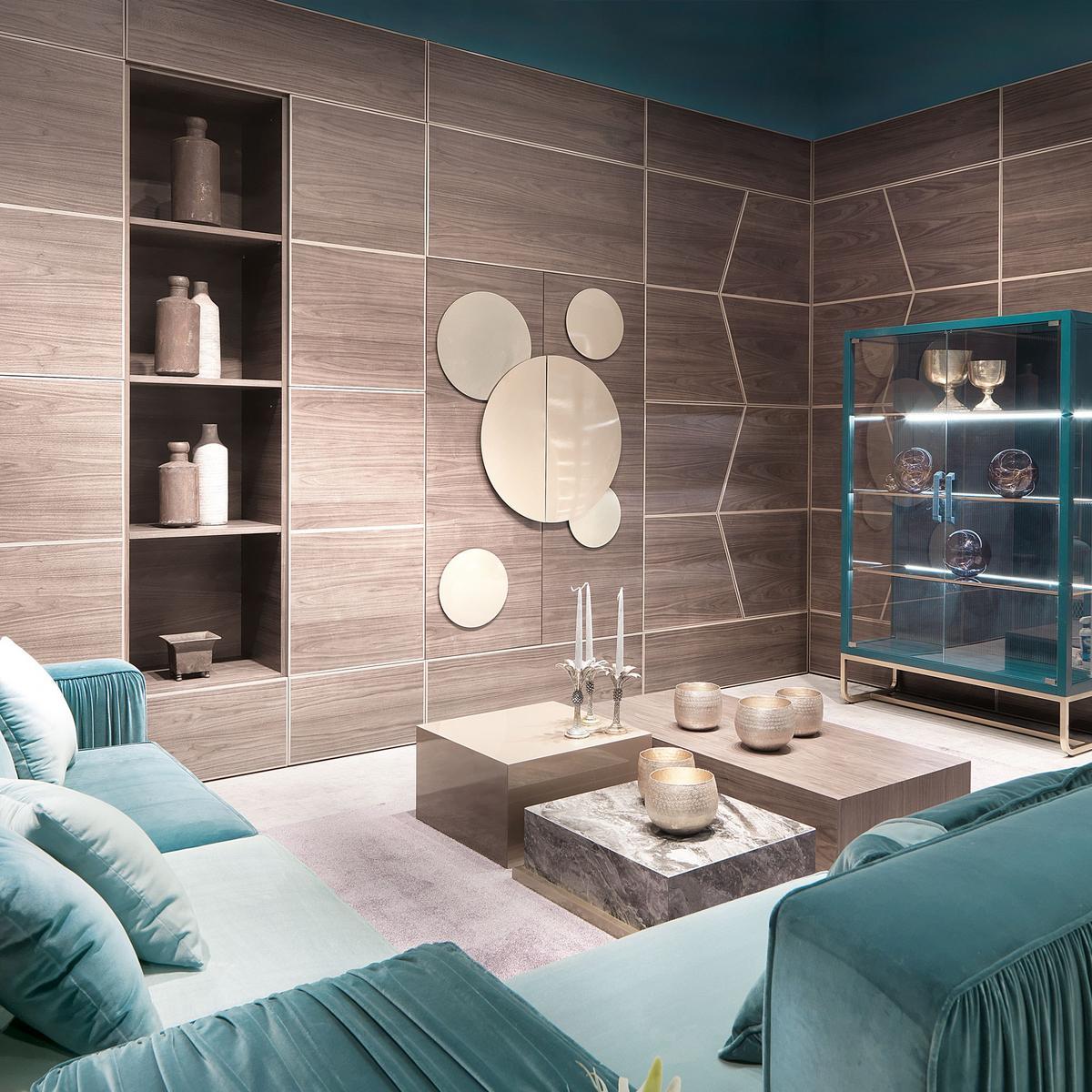 ZENIT Eco-leather storage wall