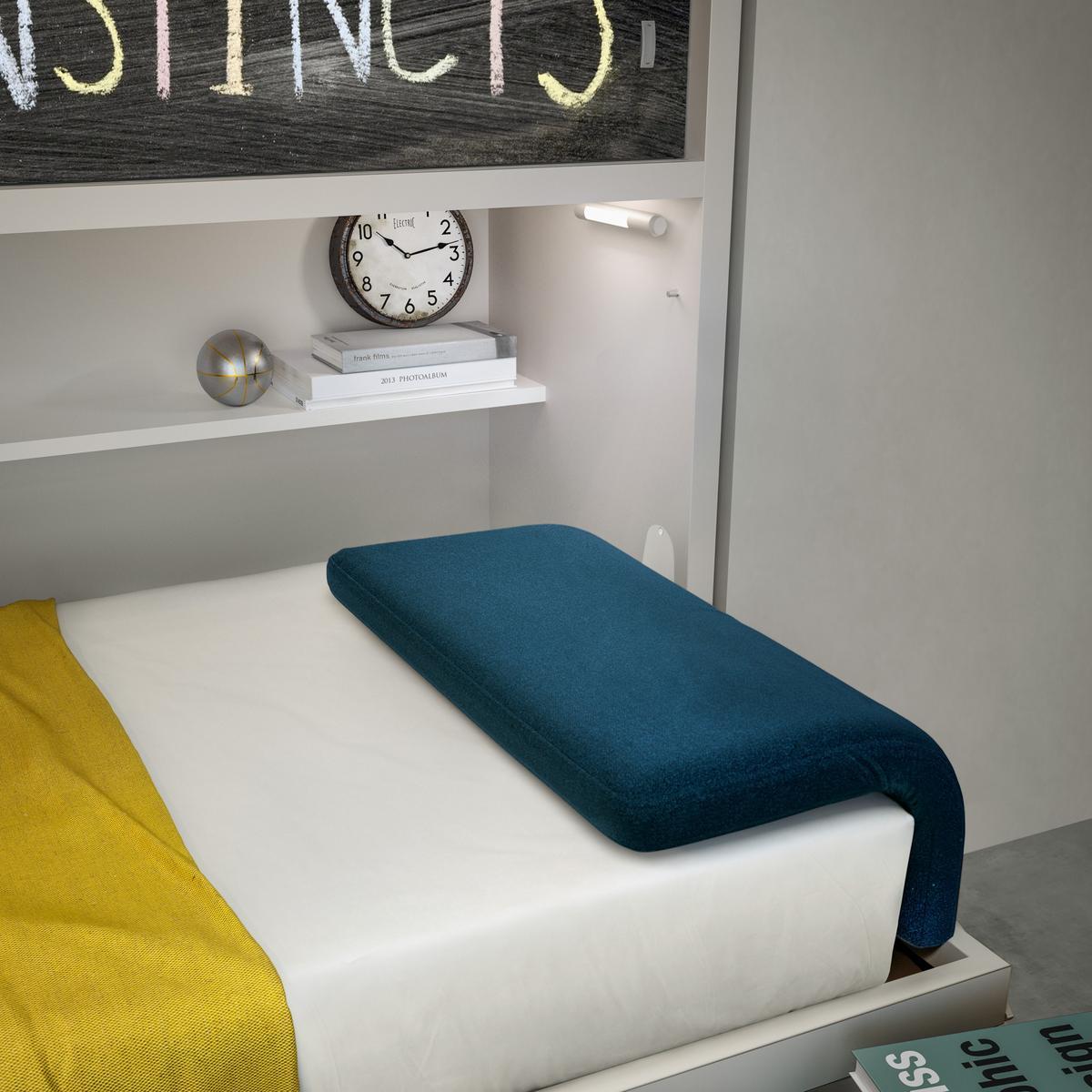 KALI PONTE STANDARD Pull-down melamine-faced chipboard single bed