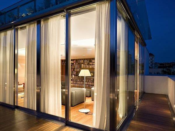 ROMEO SOFT F Fabric floor lamp