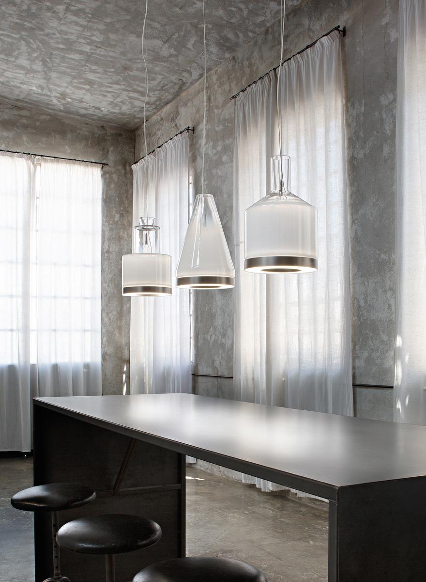 MEDEA SP1 LED direct light glass pendant lamp
