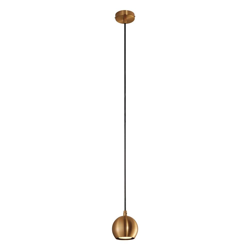 LIGHT EYE Steel pendant lamp in a contemporary style