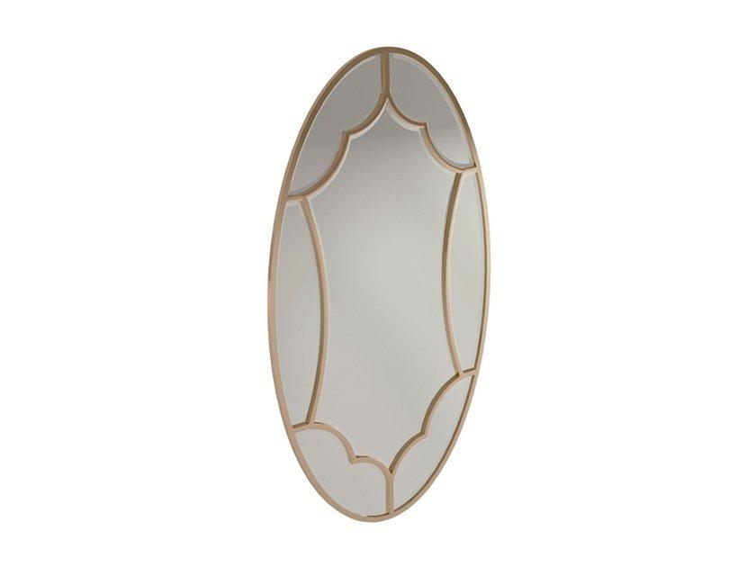 7129 Oval framed mirror