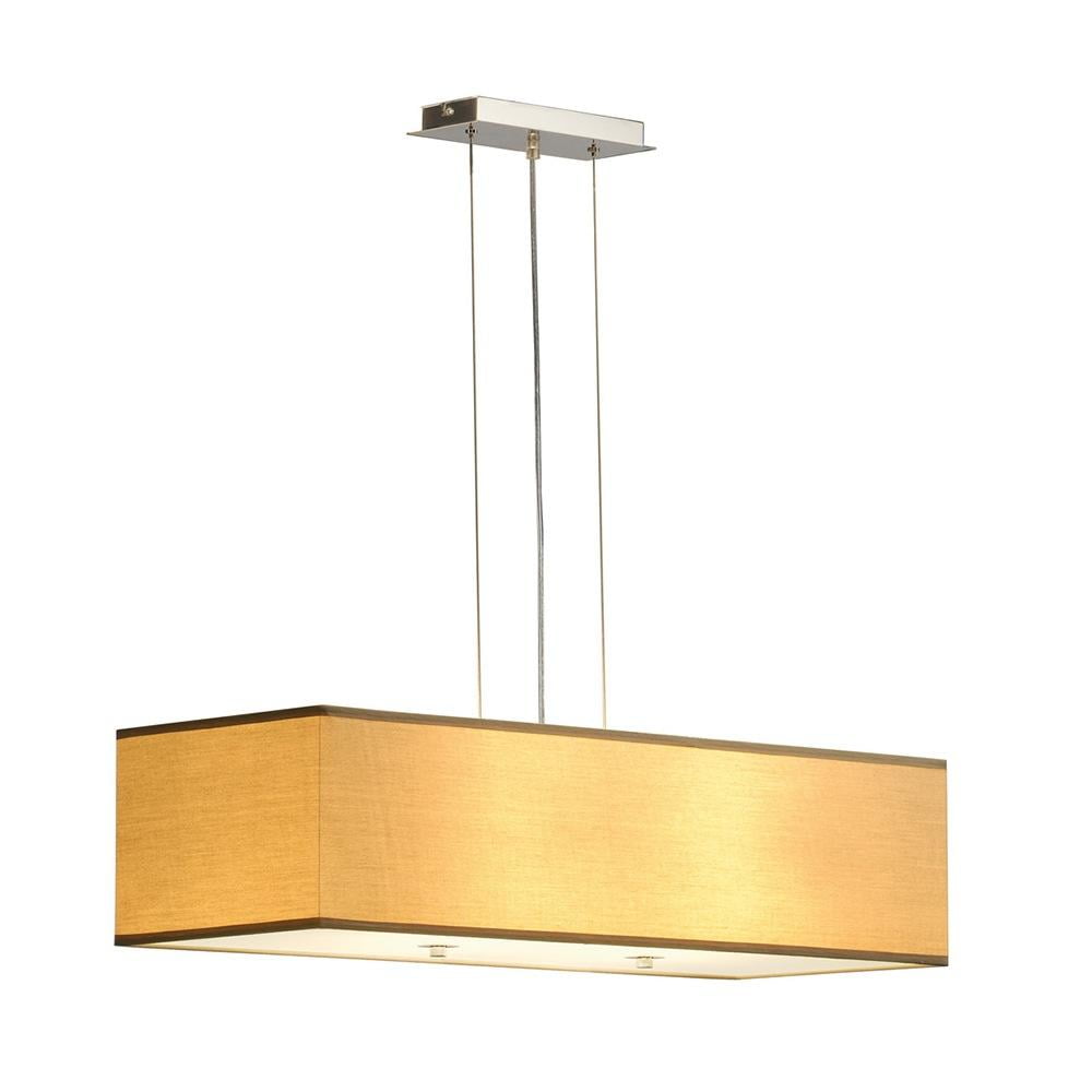 SOPRANA Fabric pendant lamp in a contemporary style