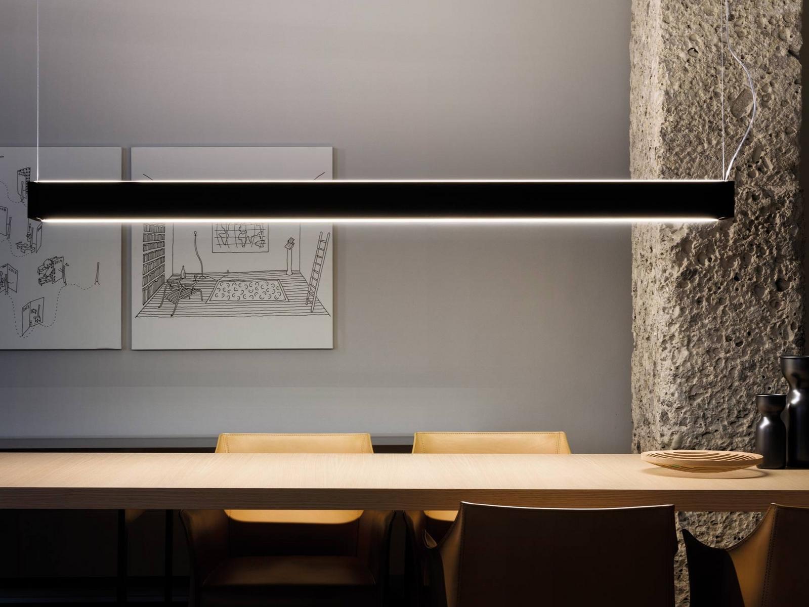 TRU LED extruded aluminium pendant lamp