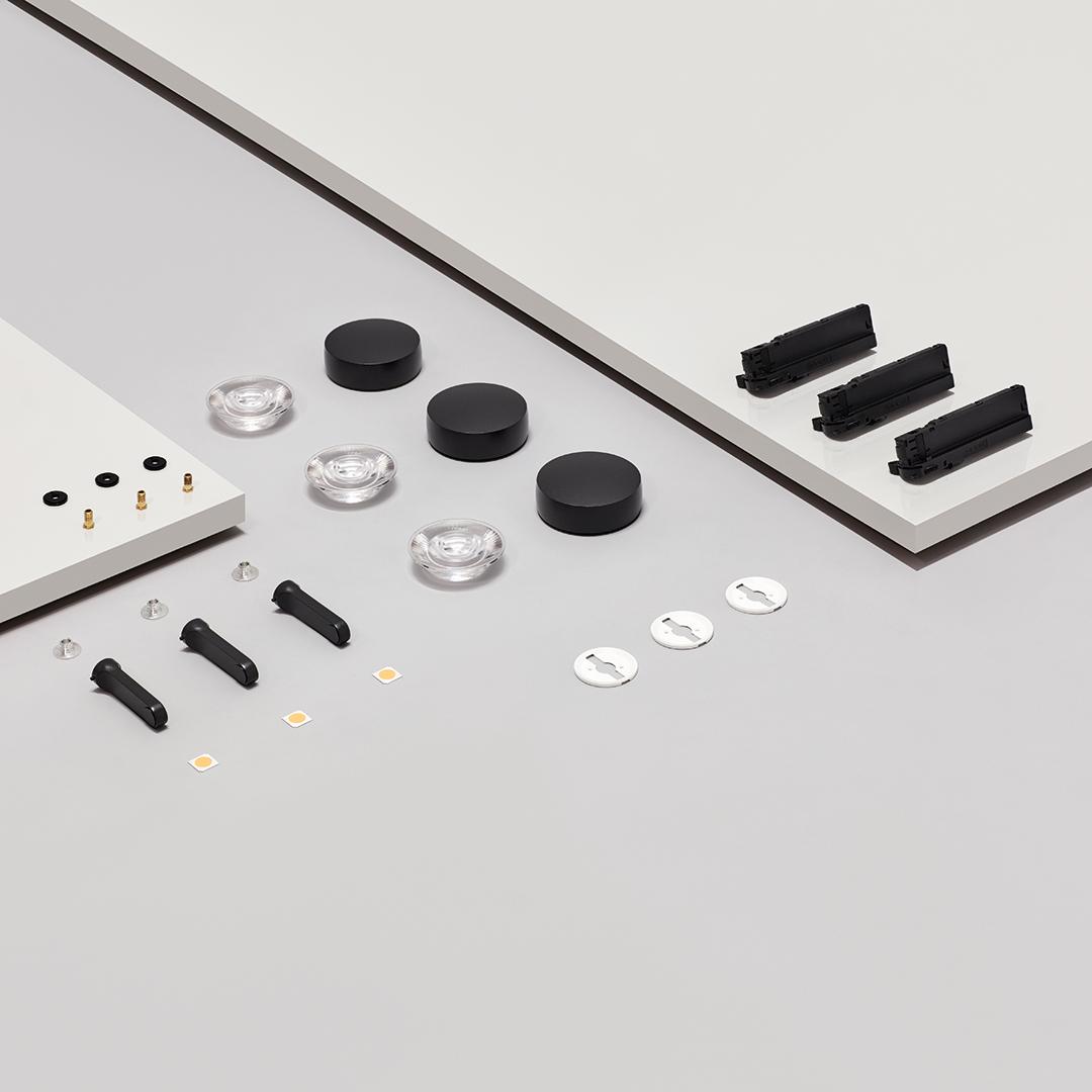 SIX L LED aluminium track-Light