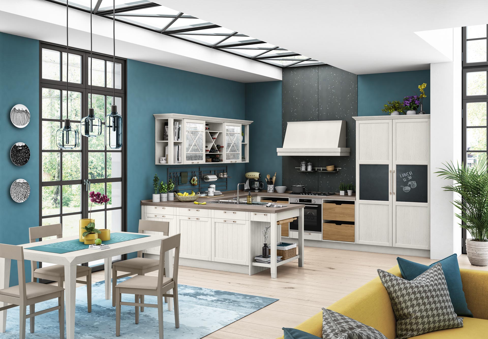 CONTEMPO Lacquered kitchen