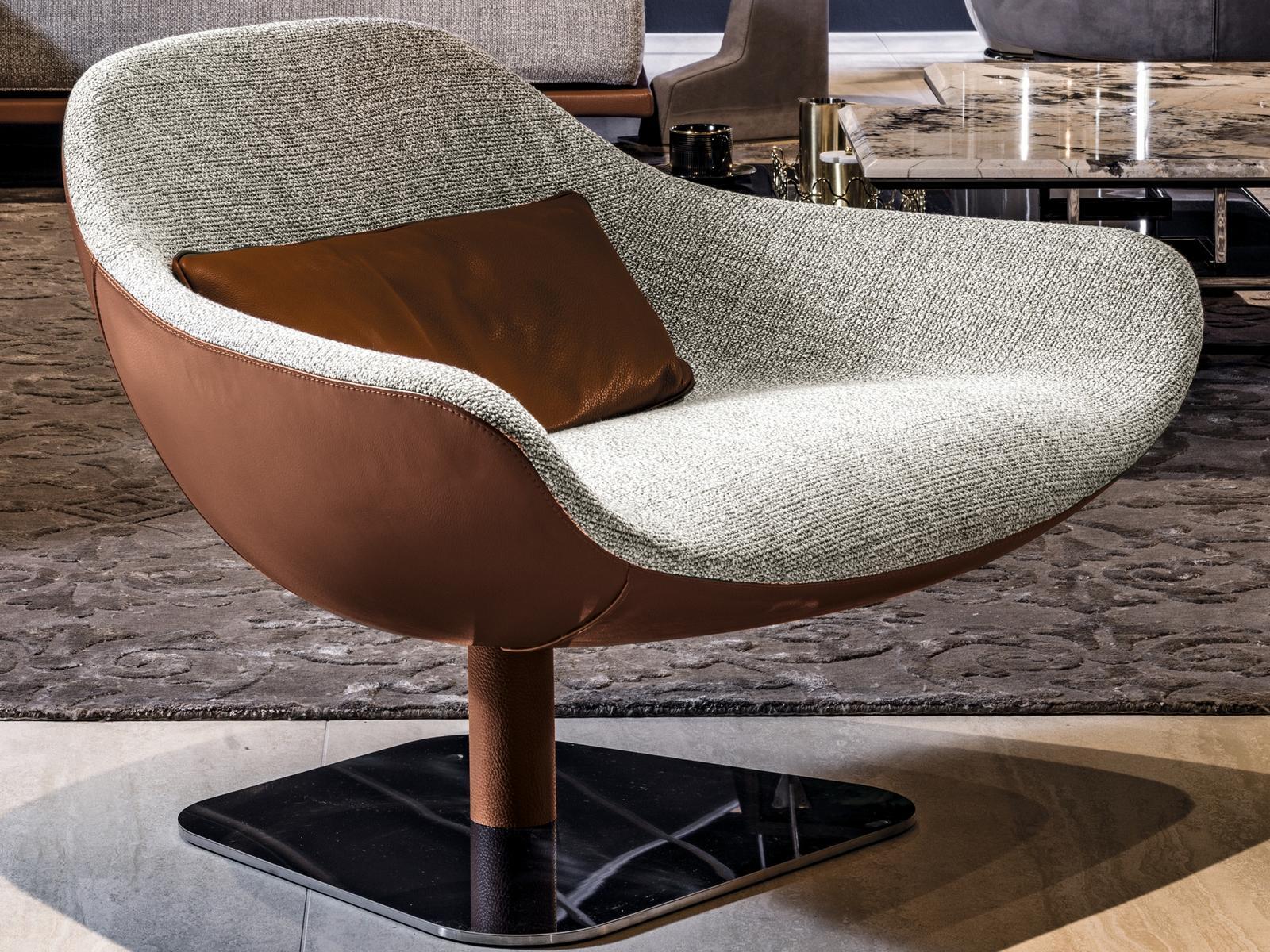 MEREDITH Nabuk armchair