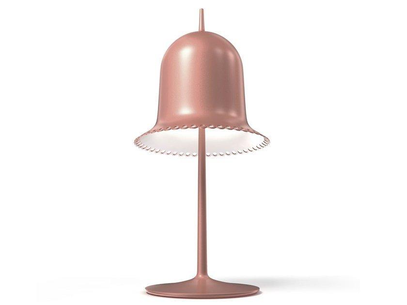 LOLITA TABLE LAMP Adjustable plastic table lamp with fixed arm