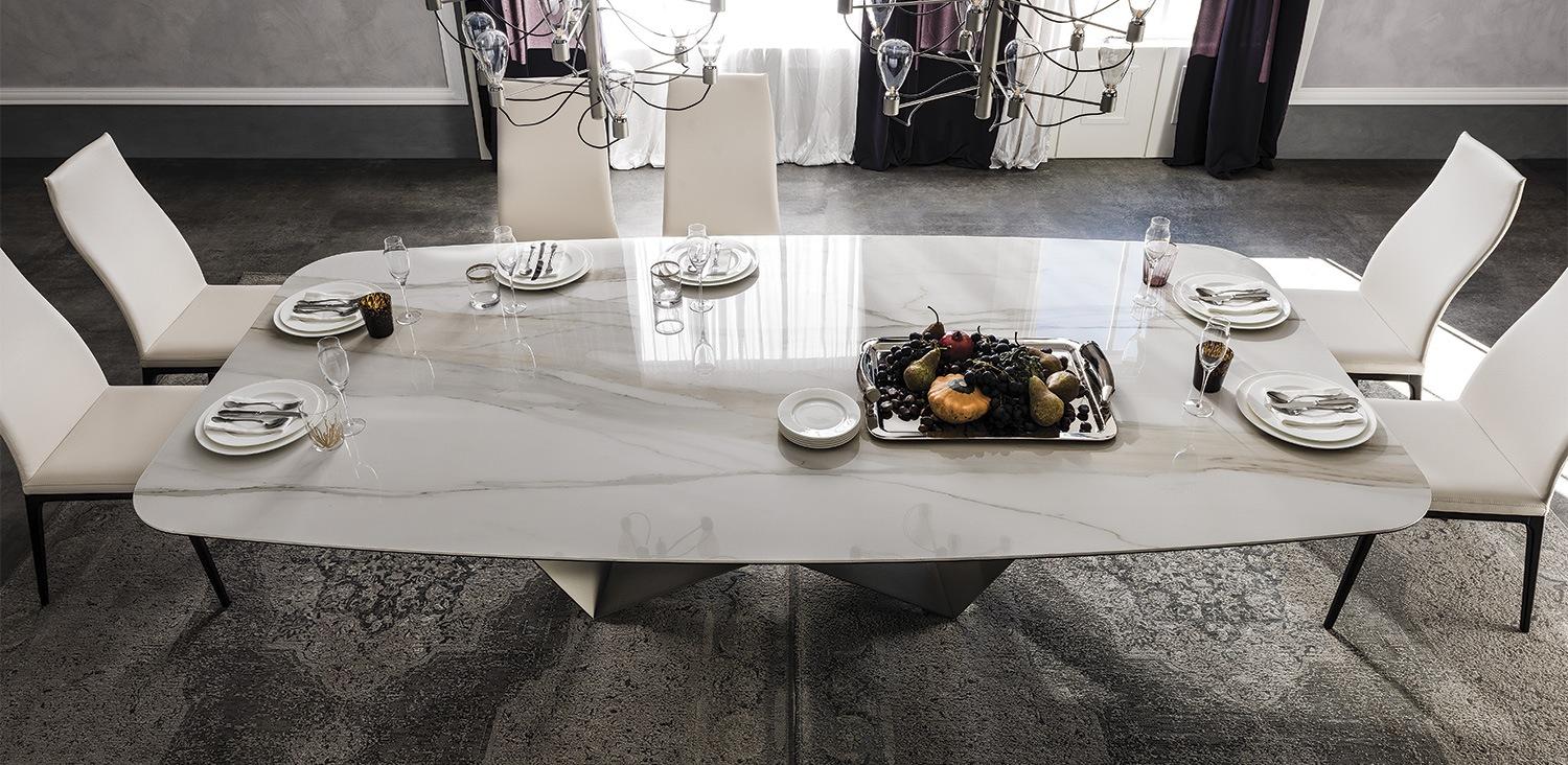 SKORPIO KERAMIK Rectangular ceramic table
