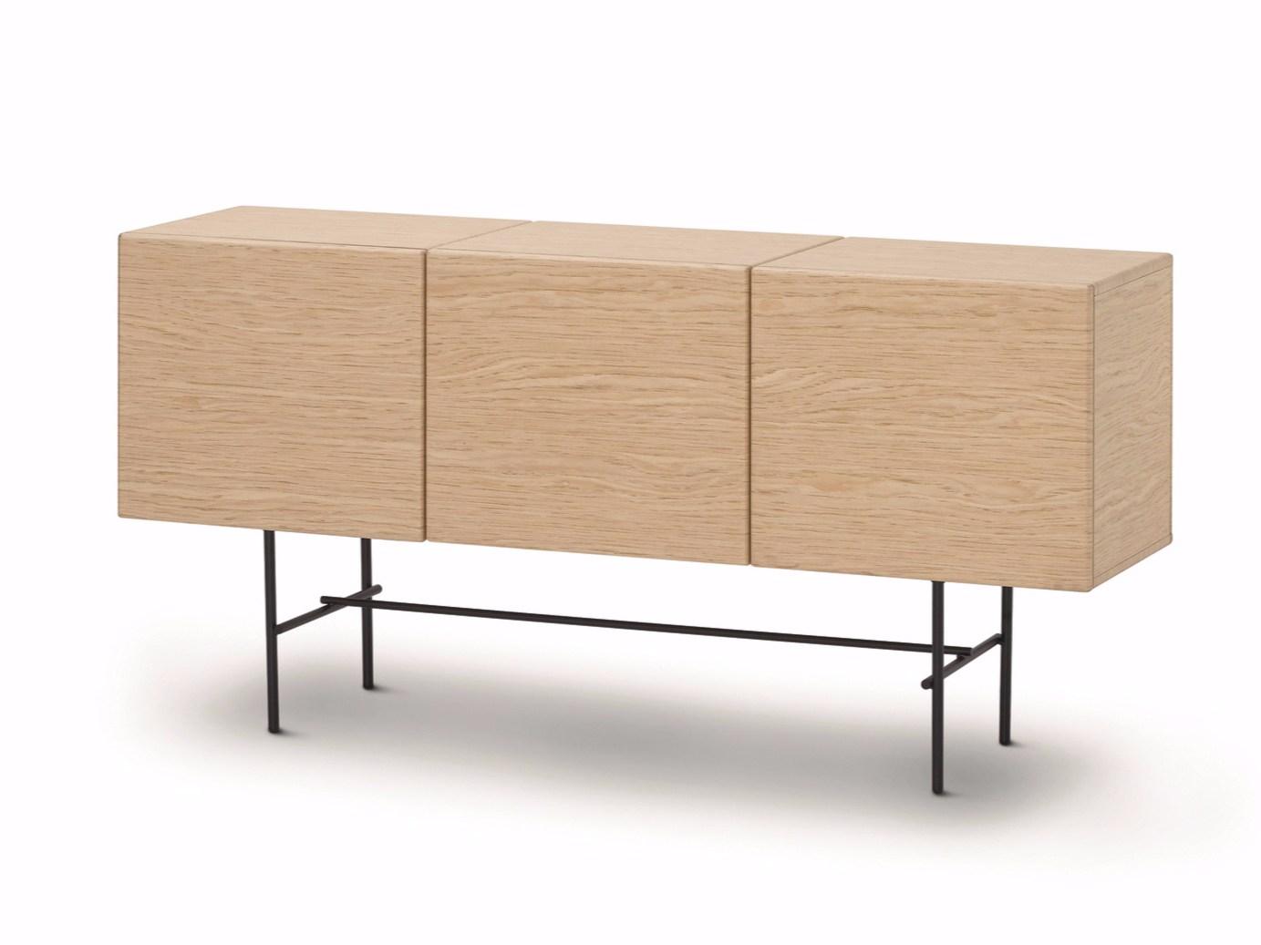 RUBYCON Wooden sideboard with doors