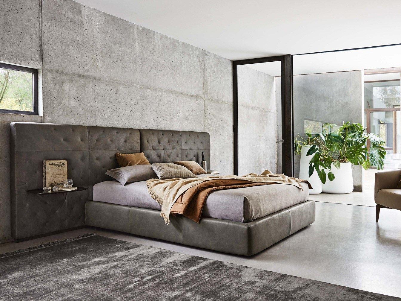 ECLÉCTICO Upholstered storage bed