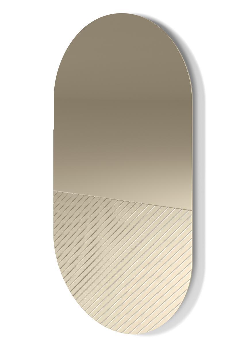 MERMAID AND SAILOR Oval mirror