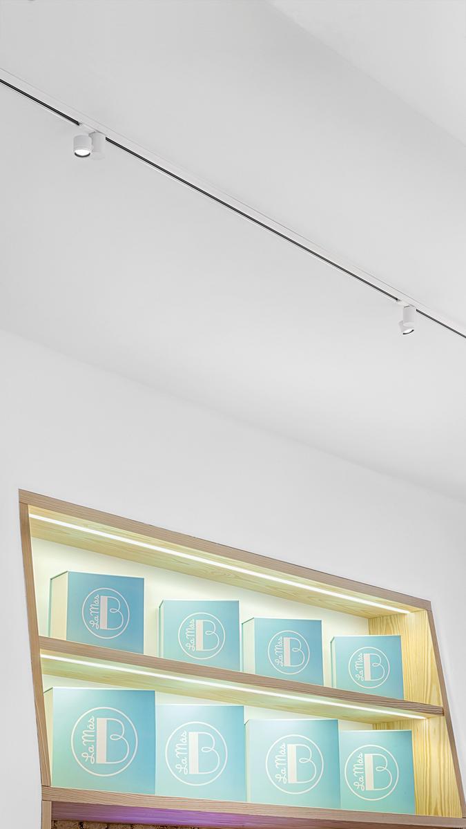 IO LED aluminium track-Light