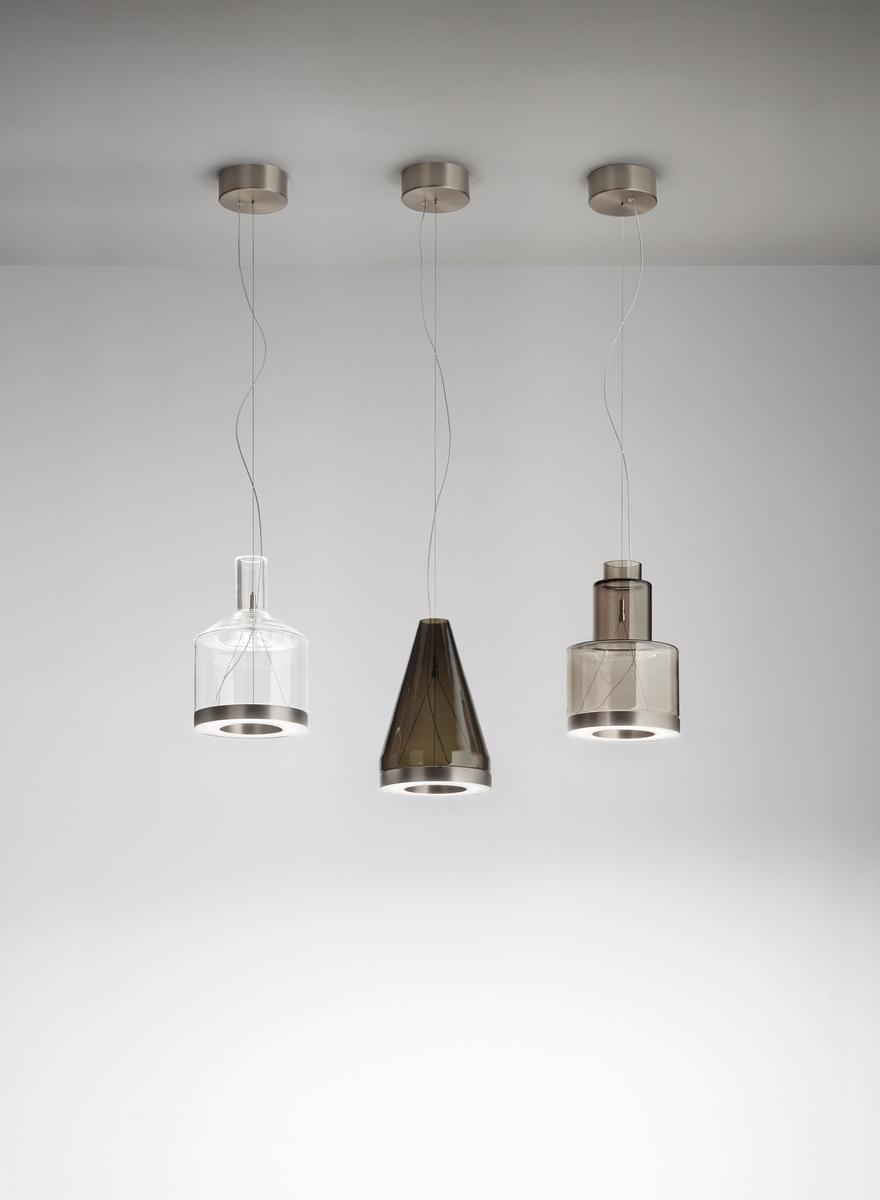 MEDEA SP1 LED direct light glass pendant lamp