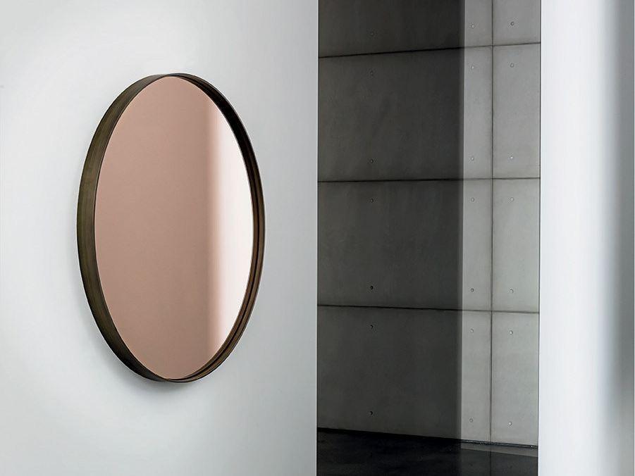 VISUAL ROUND Round wall-mounted mirror