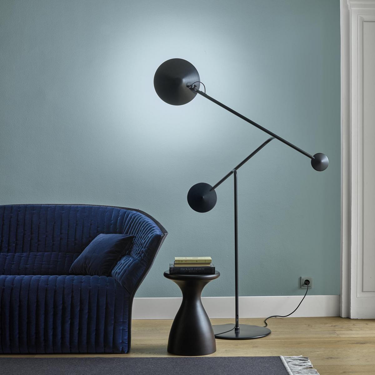 CINETIQUE LED adjustable steel floor lamp