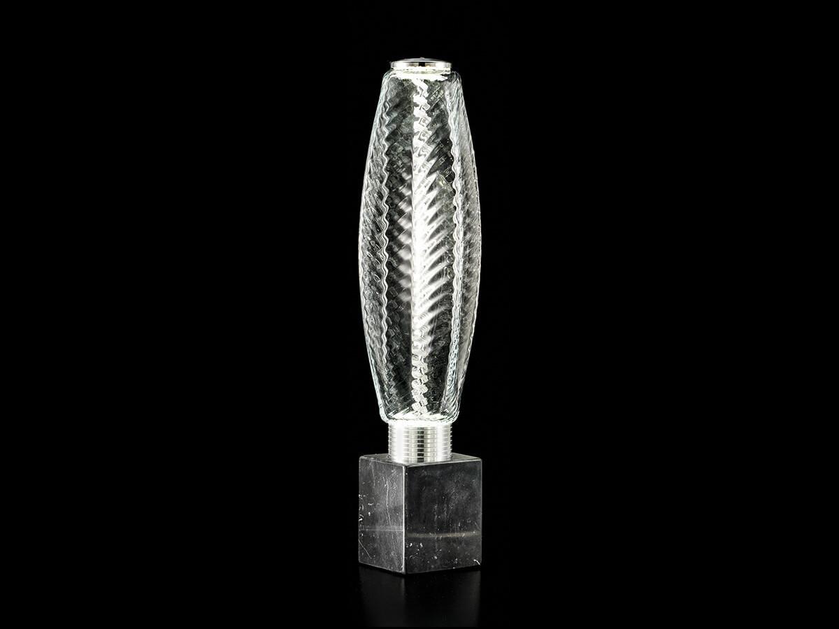 COLLIER T1800/LP6 LED indirect light table lamp with marble base