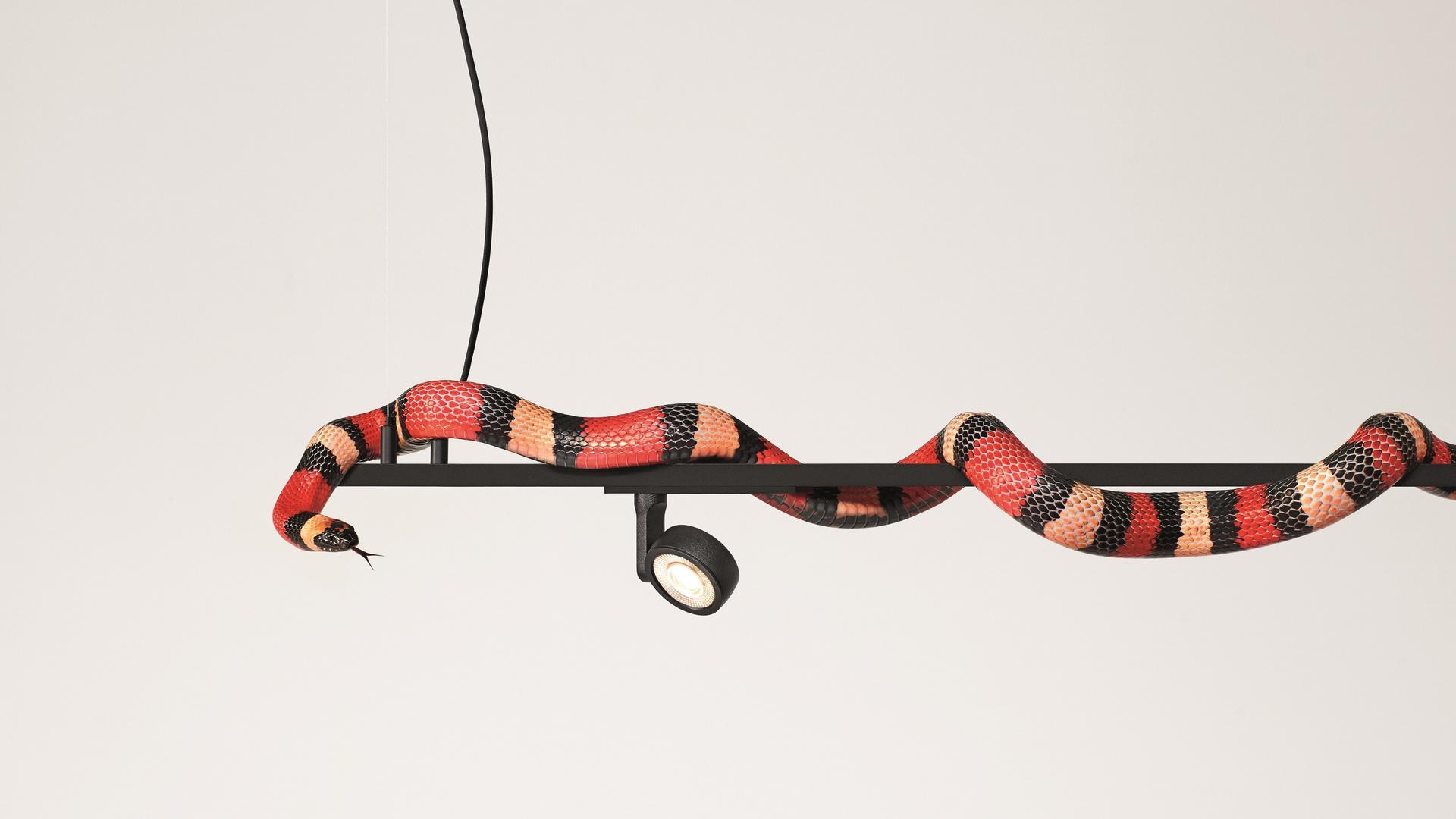 MINIMAL TRACK SUSPENSION LED Anodized aluminium track-Light