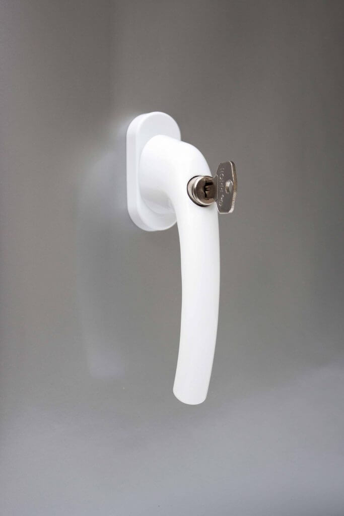 Handle with key
